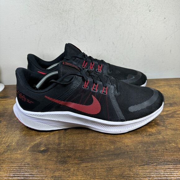 Nike Other - Nike Quest 4 Black White Athletic Shoes Sneakers DA1105-001 Mens‎ Size 13